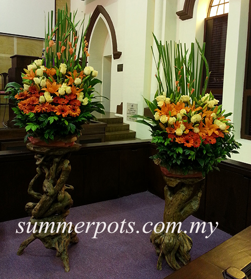 Church Decor 066 Venue : Wesley Methodist Church KL 