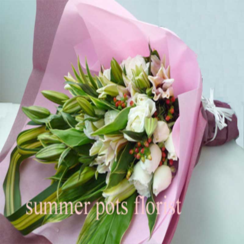 Stargazer Lily Bouquet 258