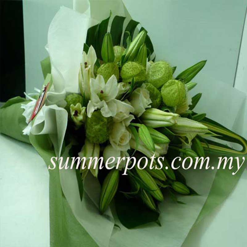 Casablanca Lily Bouquet 363