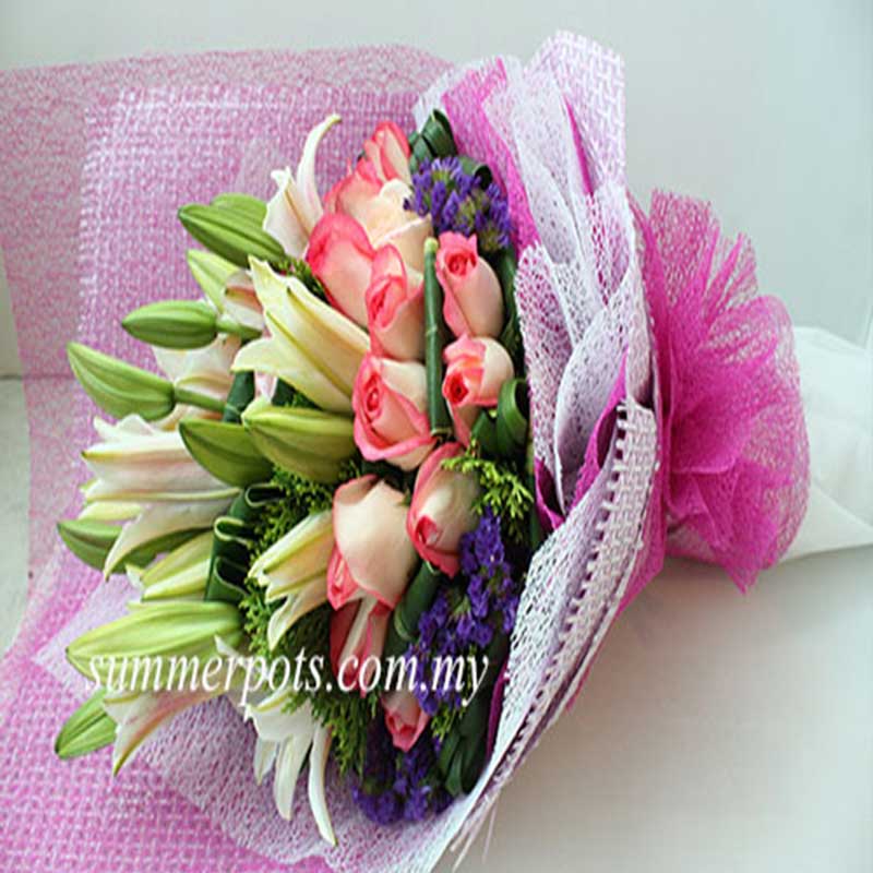 Stargazer Lily Bouquet 227