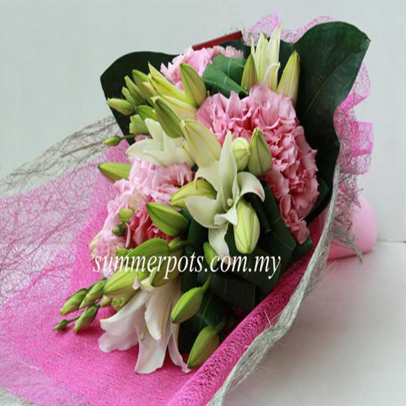 Casablanca Lily Bouquet 201