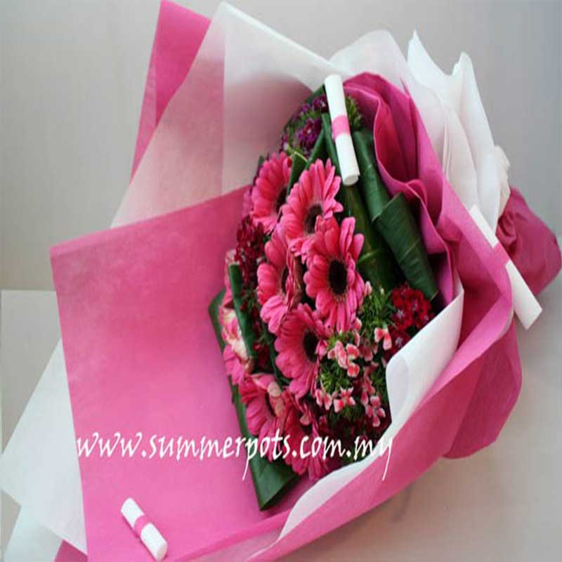 Gerbera Bouquet 206