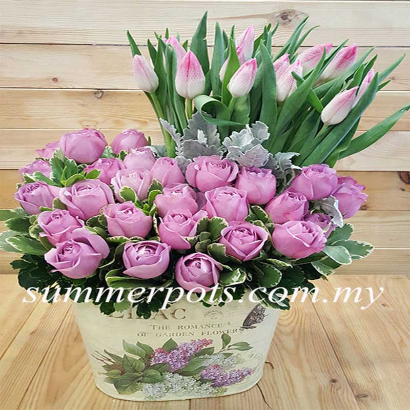 Flower Basket 052