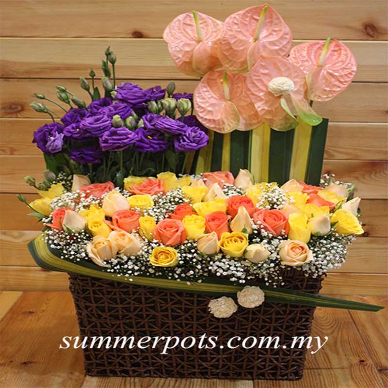Flower Basket 060