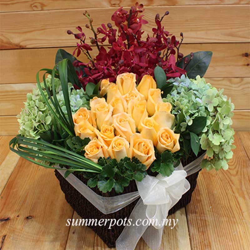 Flower Basket 124