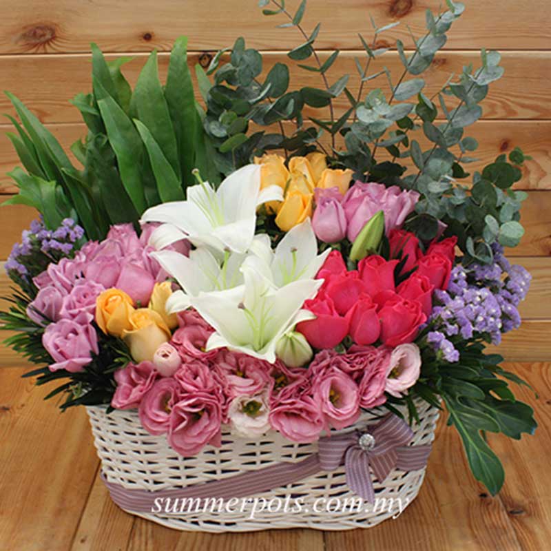 Flower Basket 125