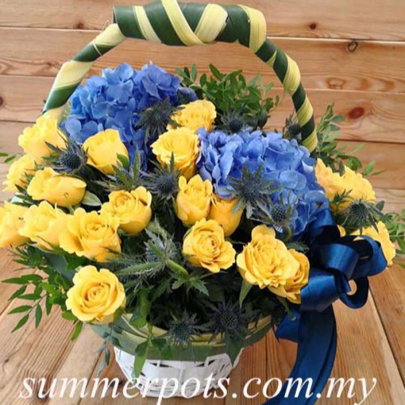 Flower Basket 099