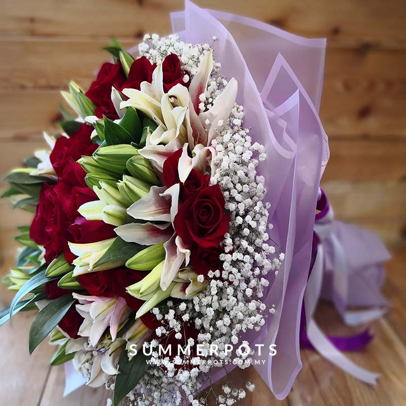 Stargazer Lily Bouquet 389