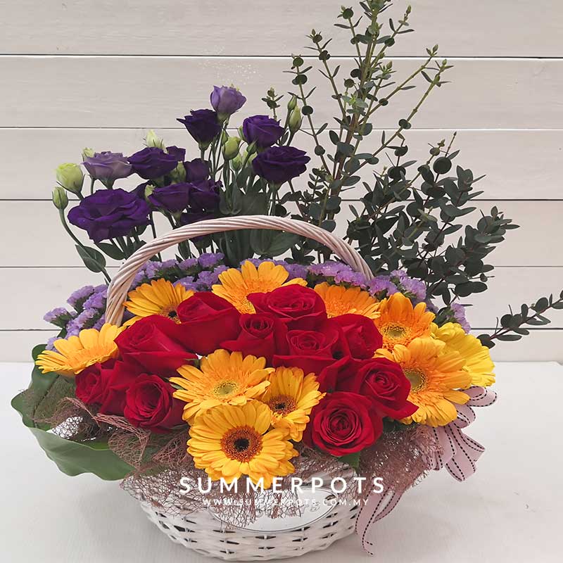 Flower Basket 180