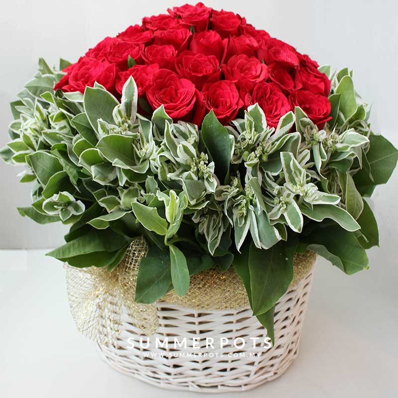 Flower Basket 162