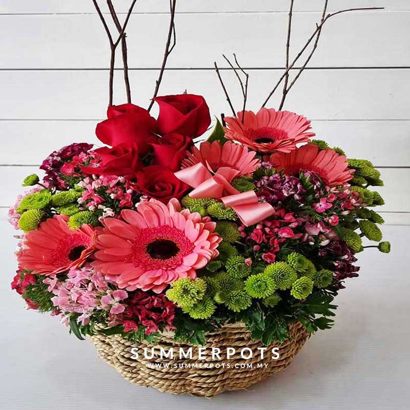 Flower Basket 132
