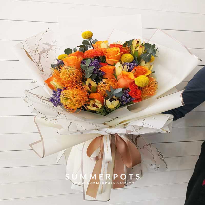 Orange Bouquet 479