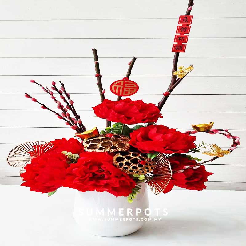 CNY Flowers 03 (Artificial Flowers)