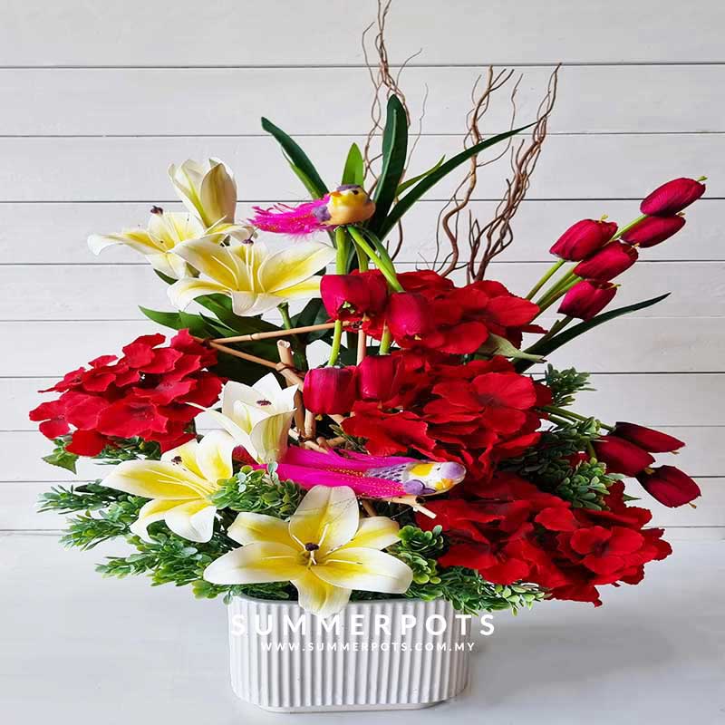 Artificial Flowers 31 Summer Pots Florist Artificial Flower Best Online Florist In Kl