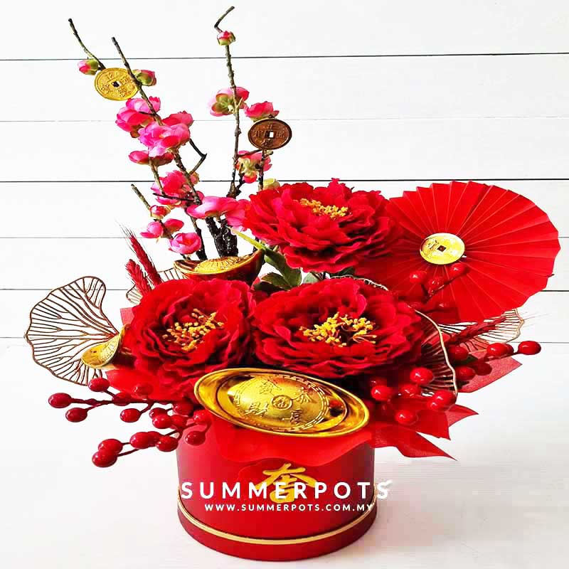 CNY Flowers 03 (Artificial Flowers)