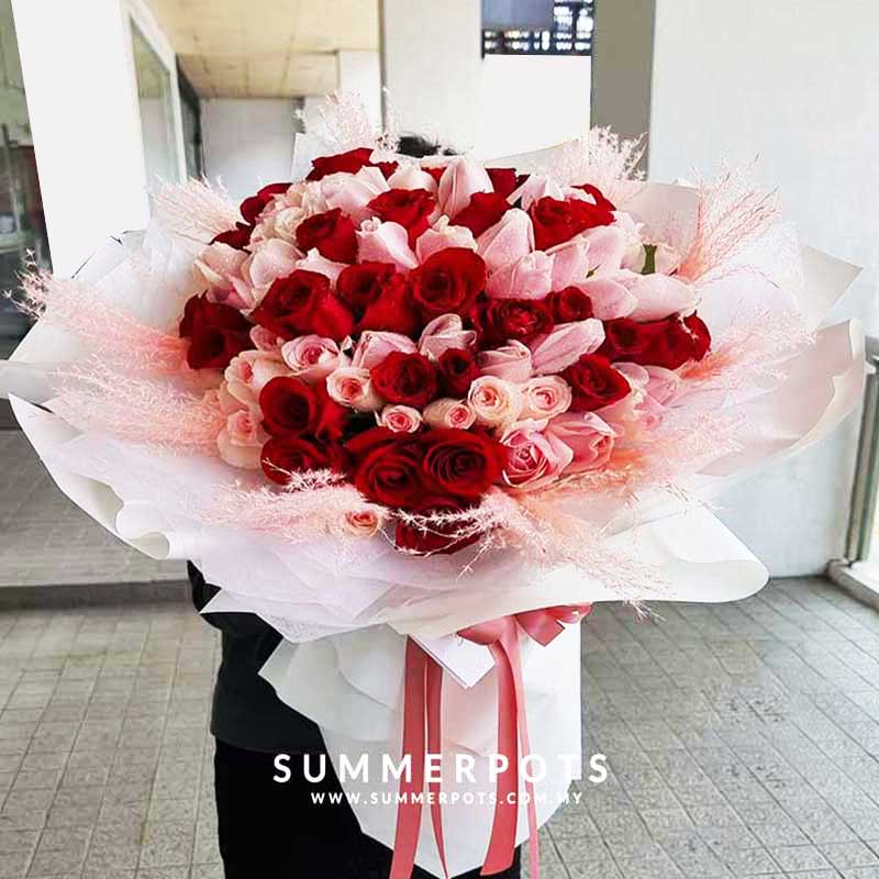 99 Roses Bouquet 519