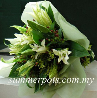 Casablanca Lily Bouquet 369